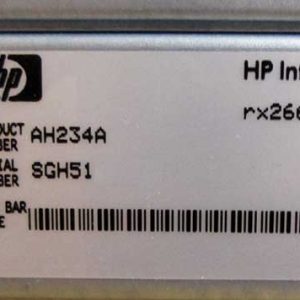 AH234A: Integrity rx2660 Server with Montvale 9140M Processor